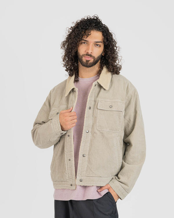 Thisisneverthat Sherpa Lined Corduroy Trucker Jacket